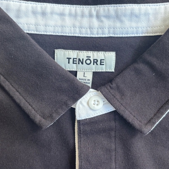 NWT TENORE TEAM RUGBY Mens Shirt Size L Black Surf Skate Street - Picture 2 of 3